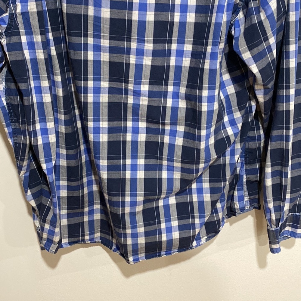 Weatherproof blue button down size: XL - Picture 7 of 8